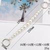 Shoe Chain Jewelry Accessories Acrylic Handmade Beaded Pearl Shoe Buckle Decoration