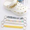 Shoe Chain Jewelry Accessories Acrylic Handmade Beaded Pearl Shoe Buckle Decoration