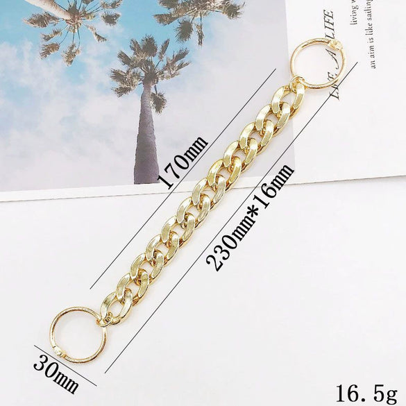 Shoe Chain Jewelry Accessories Acrylic Handmade Beaded Pearl Shoe Buckle Decoration