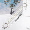 Shoe Chain Jewelry Accessories Acrylic Handmade Beaded Pearl Shoe Buckle Decoration