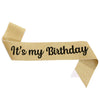 Shoulder Strap Belt Party Decoration Glitter Cloth Bronzing