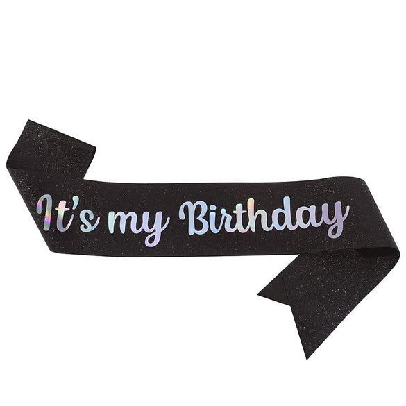 Shoulder Strap Belt Party Decoration Glitter Cloth Bronzing
