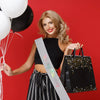 Shoulder Strap Belt Party Decoration Glitter Cloth Bronzing