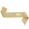 Shoulder Strap Belt Party Decoration Glitter Cloth Bronzing
