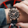 Silicone Alloy Men's Sports Quartz Watch With Round Dial And Onion Crown