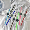 Silicone Band Watch Alloy Case Round Dial Casual Style