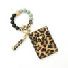 Silicone Bead Card Bag Sunflower Snake Women's Handmade Geometric Bracelet Keychain Mini Wallet