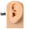 Silicone Display Earrings Semicircular Rectangular Fashion Geometric Ear Pattern