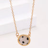 Silicone Geometric Basketball Pendant Handmade Unisex Sports Style Necklace Jewelry