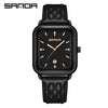 Silicone Quartz Waterproof Casual Square Dial Men's And Women's Watches With Zinc Alloy Case And Stainless Steel Clasp