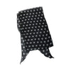 Silk And Polyester Acrylic Mesh Scarf Poll Dot Geometric Tie Dye Women Accessories