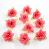 Silk Flower Handmade Small Rose Flower Head Flower Hairpin Wreath