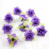 Silk Flower Handmade Small Rose Flower Head Flower Hairpin Wreath