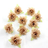 Silk Flower Handmade Small Rose Flower Head Flower Hairpin Wreath