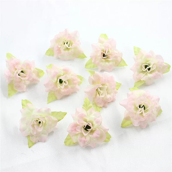Silk Flower Handmade Small Rose Flower Head Flower Hairpin Wreath