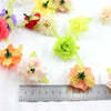 Silk Flower Handmade Small Rose Flower Head Flower Hairpin Wreath