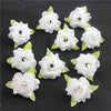 Silk Flower Handmade Small Rose Flower Head Flower Hairpin Wreath