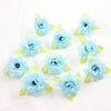 Silk Flower Handmade Small Rose Flower Head Flower Hairpin Wreath