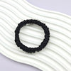 Silk Hair Accessories Handmade Round Head Rope Hair Band Hair Rope Hair Flower