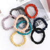 Silk Hair Ring Butterfly Embroidered