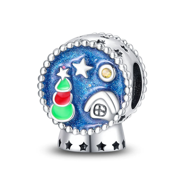 925 Silver Accessories Pendant Beads Jewelry With Copper Plating And Dripping Oil Treatment Festival Elements Original Design