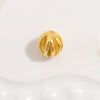Silver Car Flower Twill Olive Pumpkin Bead Jewelry Accessories With Round Beads And Electroplating