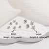 925 Silver Crescent And C Shape Wrap Buckle Jewelry Material With Electroplating