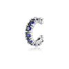 925 Silver Ear Clip Earrings Without Ear Holes For Boys And Girls Circle Electroplated Geometric Earrings