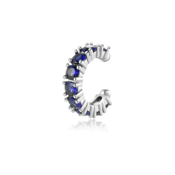 925 Silver Ear Clip Earrings Without Ear Holes For Boys And Girls Circle Electroplated Geometric Earrings