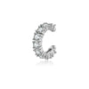 925 Silver Ear Clip Earrings Without Ear Holes For Boys And Girls Circle Electroplated Geometric Earrings