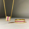 Silver Flashing Round Retro Classic Style Necklace Pendant With Electroplating Treatment
