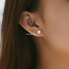 925 Silver Flower Shaped Rose Cut Flash Diamond Earrings For Women With Princess Style And Set With Diamonds Processing