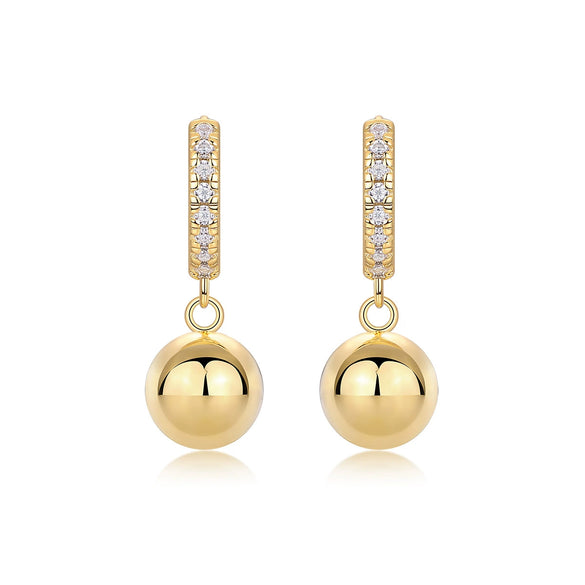 925 Silver Geometric Moissanite Earrings Set With Diamonds For Women Fashion Style