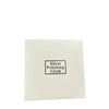 Silver Jewelry Maintenance Doublesided Velvet Cleaning Cloth Square Packaging