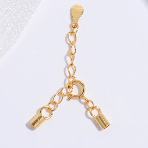 925 Silver Leather Rope Bracelet Necklace Handmade With Electroplating And Buckle Accessories