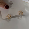 925 Silver Leaves Ear Studs For Women