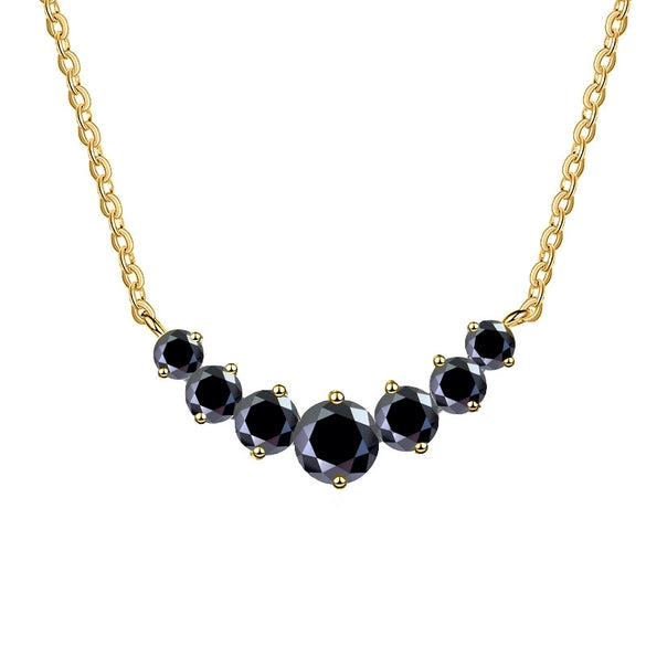 Silver Moissanite Pendant Necklace For Women Set With Gems In Animal Zodiac Style And Round Shape