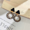 Silver Needle Metal Heart Plain Hoop Earrings Elegant Cold Style Electroplated For Women