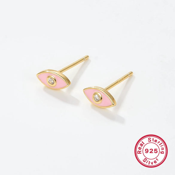 Silver Oildropping Geometric Women's Earrings