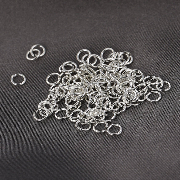 Silver Open Ring Jewelry Basic Accessories Electroplated