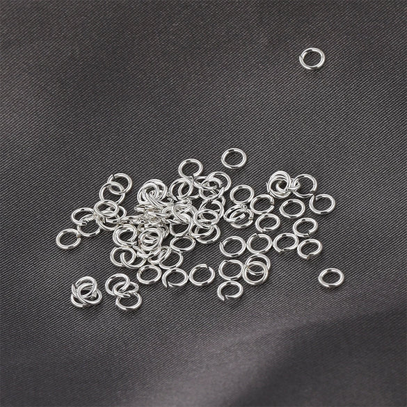 Silver Open Ring Jewelry Basic Accessories Electroplated
