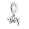 Silver Plated Beaded Accessories Animal Bracelet Necklace Pendant With Dripping Oil Design