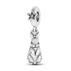 Silver Plated Beaded Accessories Animal Bracelet Necklace Pendant With Dripping Oil Design