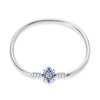 Silver Plated Life Tree Chrysanthemum Bow Bracelet Diy Jewelry Pendant Beads Accessories
