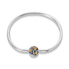 Silver Plated Life Tree Chrysanthemum Bow Bracelet Diy Jewelry Pendant Beads Accessories