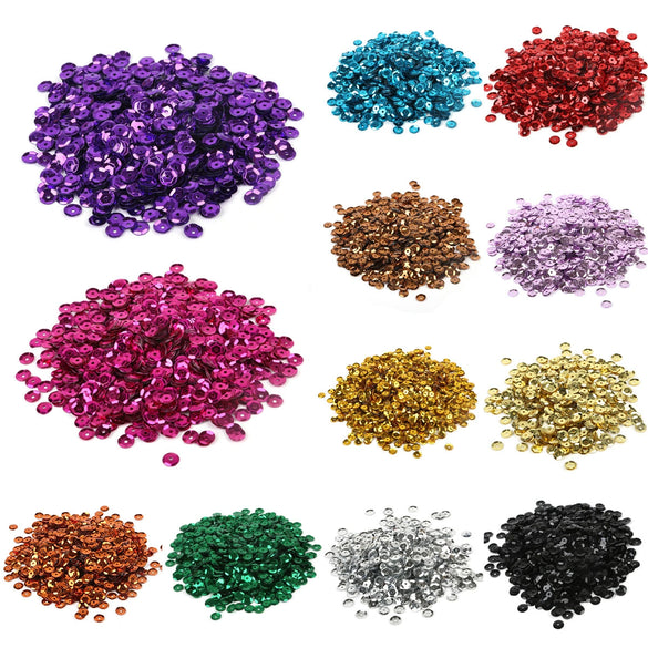 Silver Plated Sequin Nest Flash Handmade Jewelry Accessories For Garment
