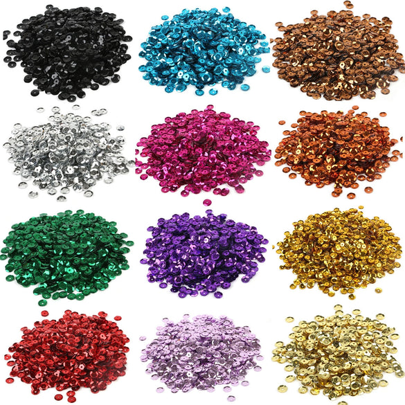 Silver Plated Sequin Nest Flash Handmade Jewelry Accessories For Garment