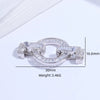 925 Silver Round Crescent Horseshoe Connecting Buckle Diy Handmade Zirconia Beaded Bracelet Necklace Universal Spring Buckle