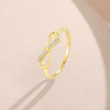 Silver S925 Bow Ring With Diamondencrusted Design For Women