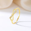 Silver S925 Bow Ring With Diamondencrusted Design For Women